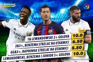 AdmiralBet spremio uzbudljiv specijal za El Klasiko - Leva, Benzema ili obojica?